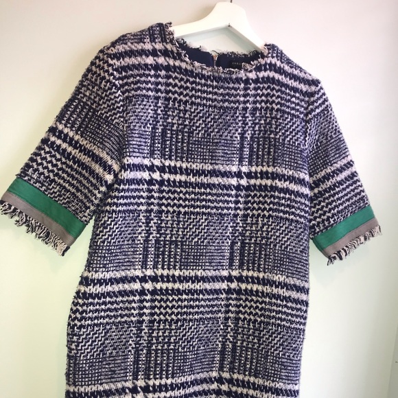 English Factory Tweed Grid Shift - Picture 3 of 8